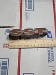 American Motors 1968-1974 Amc Javelin Sst Rear Fender Panel Emblem 3600010. Fixed Price $30.00.
