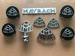 Mercedes W222 W638 Maybach Star Emblem Logo Wheel Center Cap 9-PIECE New. Fixed Price $378.21.