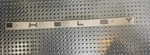 M154. Chrome Adhesive Hood/trunk Letters Emblem For Shelby Models (2 Matte). Fixed Price $39.50.
