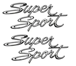 Oer Zinc Diecast Quarter Panel Emblem Set For 1966-1967 Chevy Ii Nova Ss. Fixed Price $83.98.