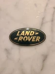 2008-2010 Land Rover LR2 Front Grill Badge Emblem Green Gold Script LR002717 New. Fixed Price $25.00.