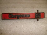 Cheyenne Dash Emblem 73-80 Chevy Truck C10 Has Chip. Fixed Price $29.99.
