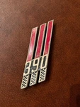 Ford Fairlane Galaxie 390 Emblem/name Badge 1968-69 Logo Oem Original Vintage. Fixed Price $99.99.