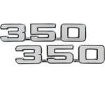 Classic Headquarters W-356 350 Fender Emblems, 69 CAMARO/70-74 Nova. Fixed Price $36.99.