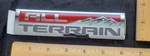 2014-20 Gmc Sierra Acadia Canyon All Terrain Emblem Oem 23172546. Fixed Price $24.95.