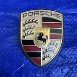 Porsche 911 Boxster Cayman Cayenne Hood Emblem Crest Badge Oem 99655921101. Fixed Price $59.00.