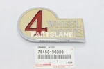 Toyota Genuine Land Cruiser Oem Rear Back Door 4WD Logo Badge Emblem 75453-90300. Fixed Price $47.83.