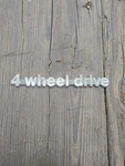 1974-1986 Jeep Wheel Drive Sj Grand Wagoneer Cherokee J10 J20 Oem Emblem 4WD. Fixed Price $35.60.