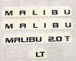 New Oem Gm Gloss Black Malibu Emblem Set 84023560 Chevrolet 2017-2025. Fixed Price $84.95.