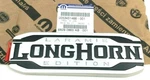 2019-2020 1500 Laramie Longhorn Tailgate Chrome Black Nameplate Emblem Oem. Fixed Price $153.17.