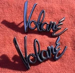 Oem Mopar Lh Or Rh Fender Emblems 40223529 / 42989 1978-80 Plymouth Volare. Fixed Price $77.00.