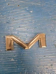 1960-1965 Gmc Truck Oem Chrome Front Grill Emblem Letter 2385873. Fixed Price $36.00.