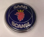 Saab 9-3 2004-2010 Trunk Emblem Original 12831661 12844160 Scania Rings. Fixed Price $23.99.