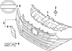 Genuine Nissan 2023-2024 Versa Nameplate 62890-6EM1A. Fixed Price $68.11.