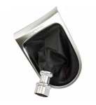 Oem New 18-23 Ford Mustang Gear Shifter Leather Boot Red Stitching Silver Trim. Fixed Price $79.27.