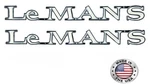 Rear Quarter Panel Fender Emblem Set For 1970 Pontiac Lemans Made In The Usa. Fixed Price $114.98.