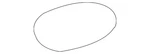 Genuine Mazda Engine Cover Emblem GE5B-51-731. Fixed Price $35.71.