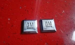 Oem Used Mark Of Excellence Emblem Pair Chevrolet Buick Gmc Cadillac. Fixed Price $6.58.