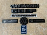 MK1 Golf Gti Cabriolet Full Set (6) Badges. Fixed Price $185.16.
