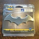 Batman Elektroplate Chrome Auto Emblem - Paint Safe, Easy Apply / New. Fixed Price $15.00.