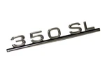 Nameplate Lettering Emblem "350SL" For Mercedes R107. Fixed Price $116.81.