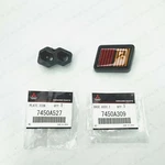 Genuine Mitsubishi Lancer Evolution Ralliart Emblem Set 7450A309 + 7450A527. Fixed Price $53.36.