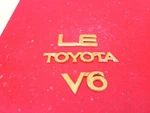 Genuine Toyota Camry Vista Aurion Emblem Trunk Gold 1993 1994 1995 1996. Fixed Price $18.74.
