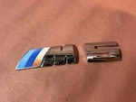 Bmw E39 E36 Z3 Lable Sticker Badge Emblem Chrome Oem Miles #00M5. Fixed Price $30.60.