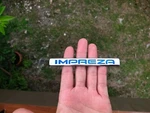 Subaru Impreza Rear Emblem Badge Script 2002-05 Oem P/n 93073FE120. Fixed Price $23.99.