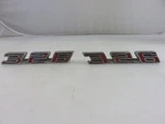 Pontiac 1966-67 Firebird Lemans 326 Left Right Emblem Oem 9777847 & 9777848. Fixed Price $29.95.