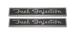 1962 Chevy Corvette Front Fender Emblem "fuel Injection" W/o Studs. Fixed Price $123.89.