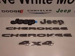 14-16 Jeep Cherokee New Complete Nameplate Badge Kit Mopar Factory Oem. Fixed Price $365.45.