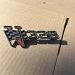 1964 Pontiac Original Lemans & Tempest V326 Emblem, Good Condition. Fixed Price $18.00.