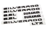 Genuine Oem Gm Exterior Emblem Silverado Ltz Black 86539780. Fixed Price $97.71.