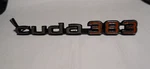 Mopar Plymouth Barracuda 'cuda 383 Hood Chrome Red Emblem Oem P/n 2998759 Pin. Fixed Price $50.00.