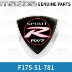 Mazda F175-51-781 Spirit Badge Genuine RX-7 FD3S Speed Jdm. Fixed Price $88.22.