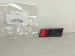 New Oem Genuine Audi Black Red "S6" Emblem Logo 4K0-071-805 Optic Package. Fixed Price $43.00.