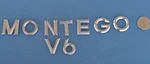 Mercury Montego V6 Emblem Letters Silver Oem Rear Badge 05-07 06 5T5Z5442528AA. Fixed Price $16.99.