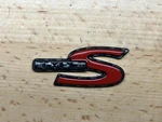 Acura Rsx Type-s Red And Black Carbon Fiber Rear Trunk Emblem Types Oem Badge. Fixed Price $115.00.