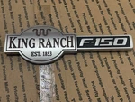 9L34-16B114-JB 2009-2014 Ford F150 King Ranch Oem Right Passenger Side Emblem. Fixed Price $39.99.