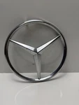 Mercedes-benz Hood Star Emblem Chrome Badge 629000013 Front Logo Oem. Fixed Price $19.99.