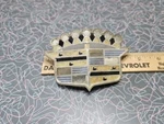1952 Cadillac Emblem Plastic And Metal Crest Bezel Gm# 1458439 Ornament Badge. Fixed Price $120.00.