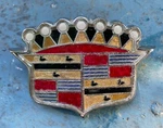 1953 Cadillac Hood Emblem Chrome Bezel 1459254 Oem Plastic Crest. Fixed Price $453.00.