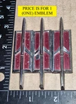 (1) Oldsmobile Cutlass Supreme Circa '82 Rocket Fender Enblem 557883 6436. Fixed Price $18.00.