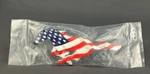 Nos Ford Mustang Front Running Horse Grill Emblem Ameican Flag #F6ZB-8A224-AA. Fixed Price $54.99.