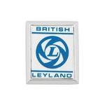 Wing Badge British Leyland Blue & Silver Plastic Mgb Midget SPITFIRE,CZH2717. Fixed Price $17.99.