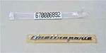 Maserati Rear Trunk "quattroporte" Emblem Badge Oem # 670006892. Fixed Price $109.95.