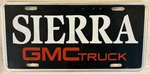 Sierra Gmc Truck Dealership Booster License Plate General Motors. Fixed Price $44.99.