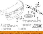 Ford Oem 15-18 Focus Lift Gate Exterior Trim-nameplate F1EZ5842528A. Fixed Price $29.64.