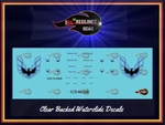 1/64 '73-76 Firebird "blue" Phoenix Decal Set' SCR-0636B. Fixed Price $7.00.